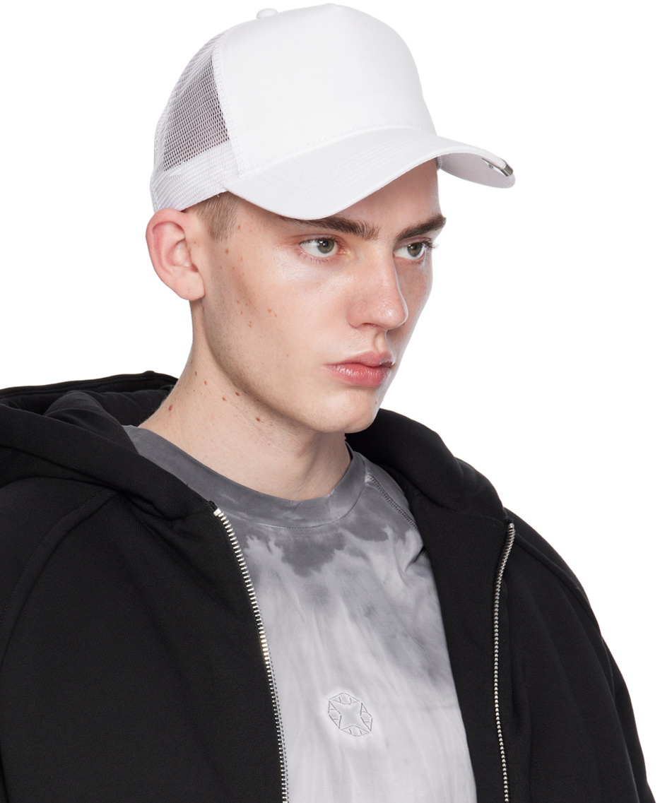 1017 ALYX 9SM White Lightercap Trucker Cap 1017 ALYX 9SM