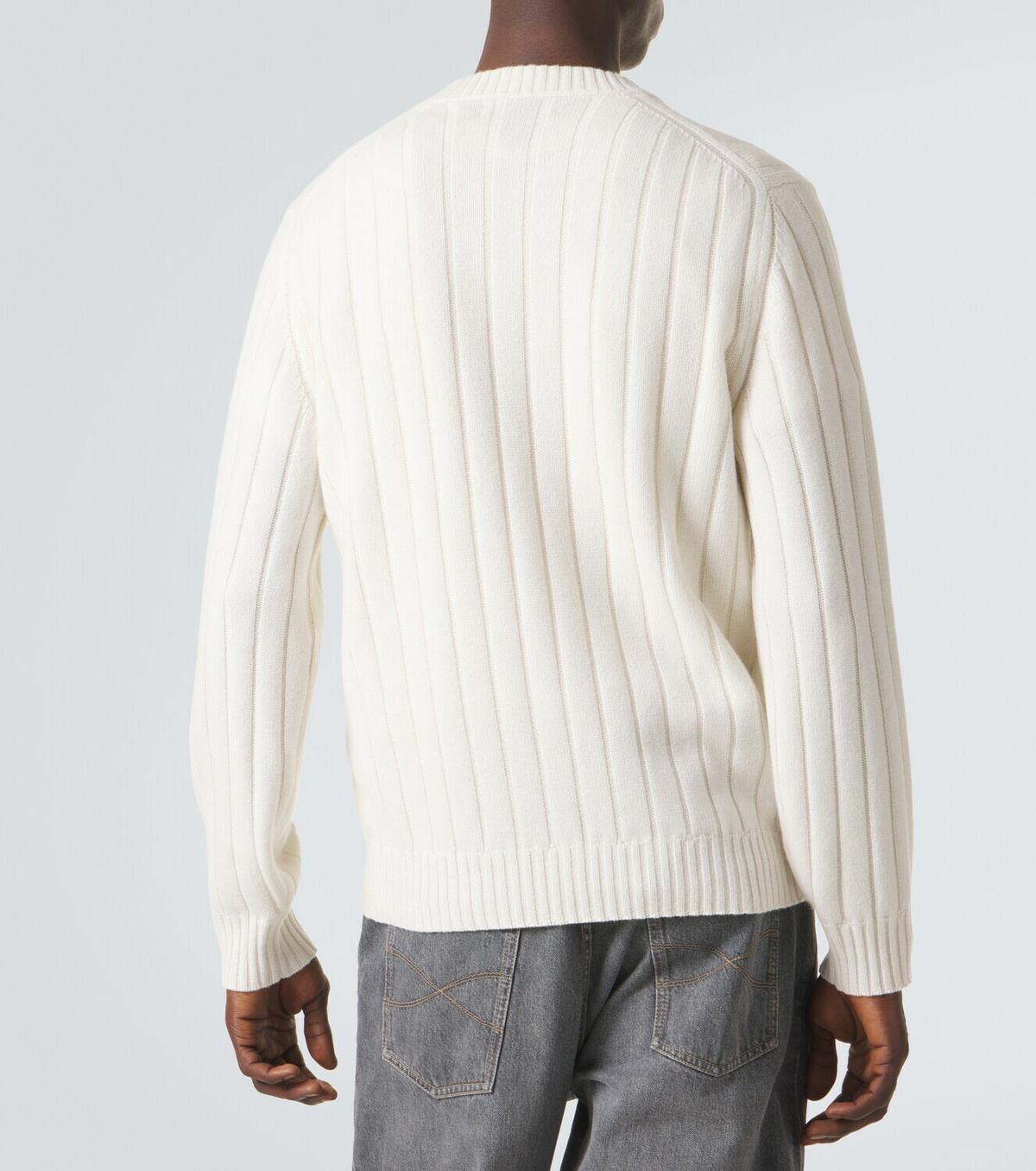 Brunello Cucinelli Ribbed-knit cashmere sweater