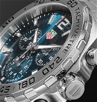 TAG Heuer - Formula 1 Chronograph 43mm Stainless Steel Watch - Blue