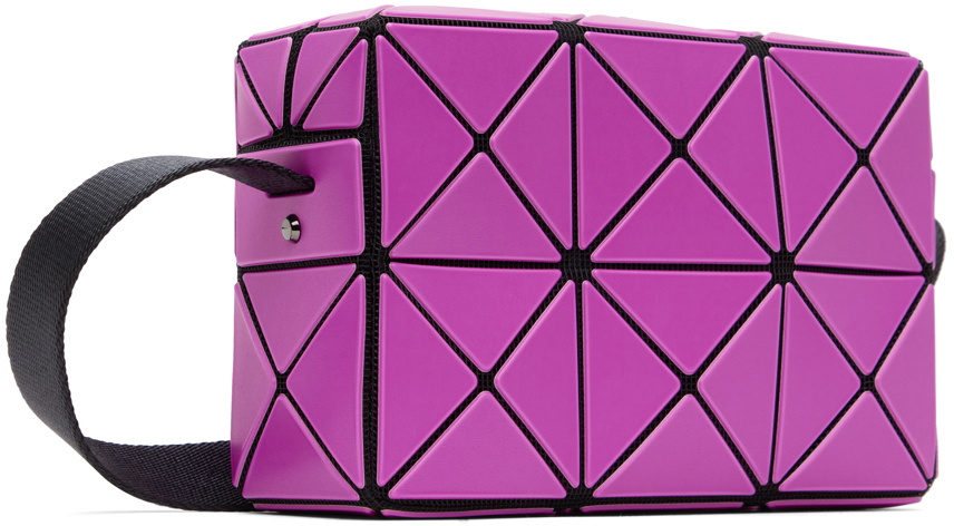 BAO BAO CUBOID ピンク　ISSEY MIYAKE BAO BAO ISSEY MIYAKE Pink Cuboid Bag Bao Bao Issey Miyake