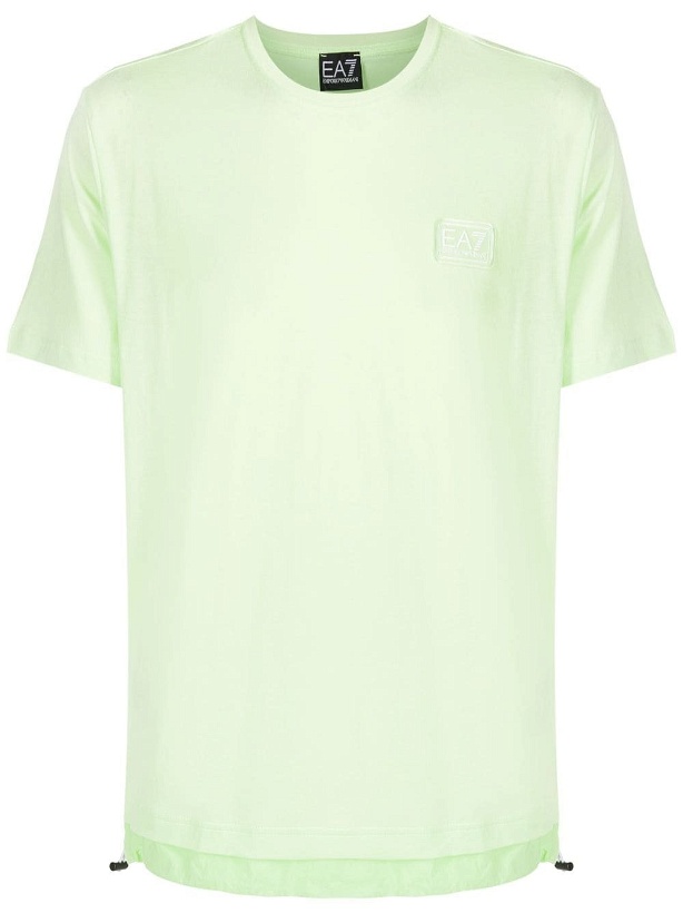 Photo: EA7 - Logo Cotton T-shirt