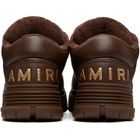 AMIRI Brown Metallic MA-1 Sneakers