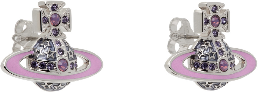 Vivienne Westwood☆関税込☆カプセル シルバー Roxanne ピアス SSENSE Exclusive Capsule Silver Roxanne Earrings by Vivienne