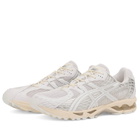 Asics GEL-Nimbus 10.1 Sneaker in White/Pure Silver