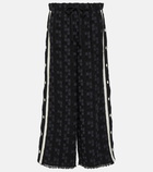 Gucci Cotton and silk tweed trousers