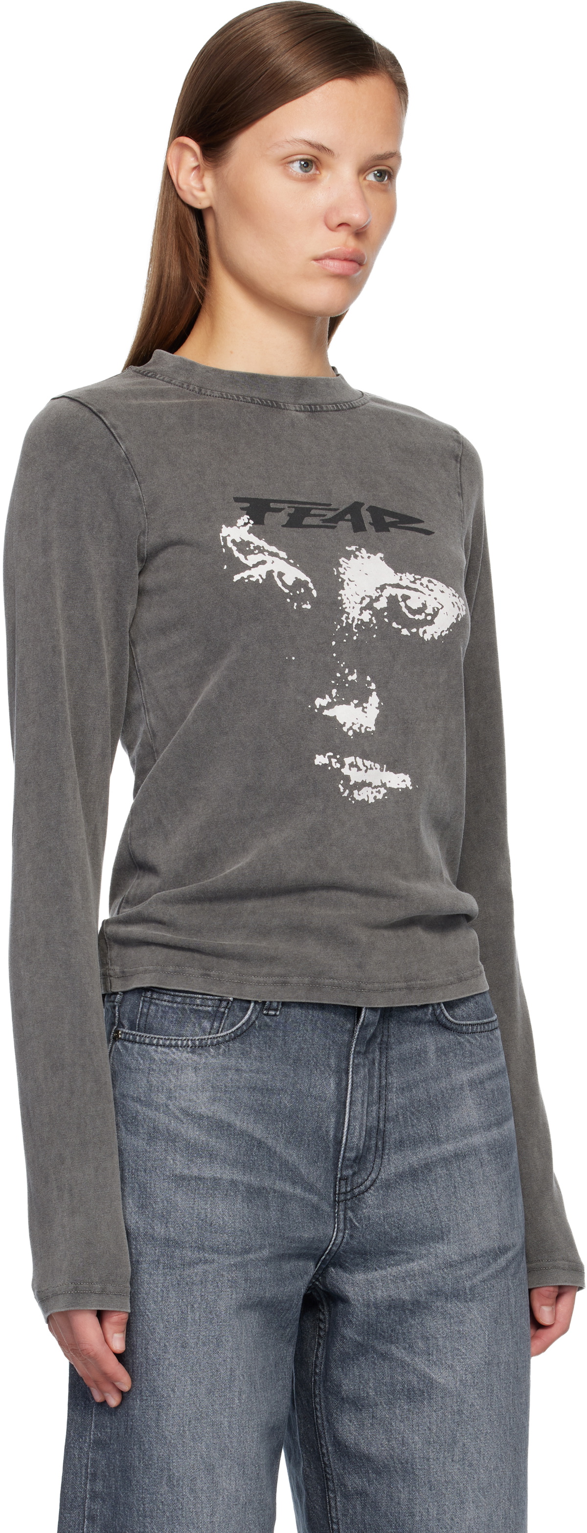 mfpen Gray Merch LS T-shirt