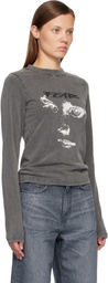 mfpen Gray Merch LS T-shirt