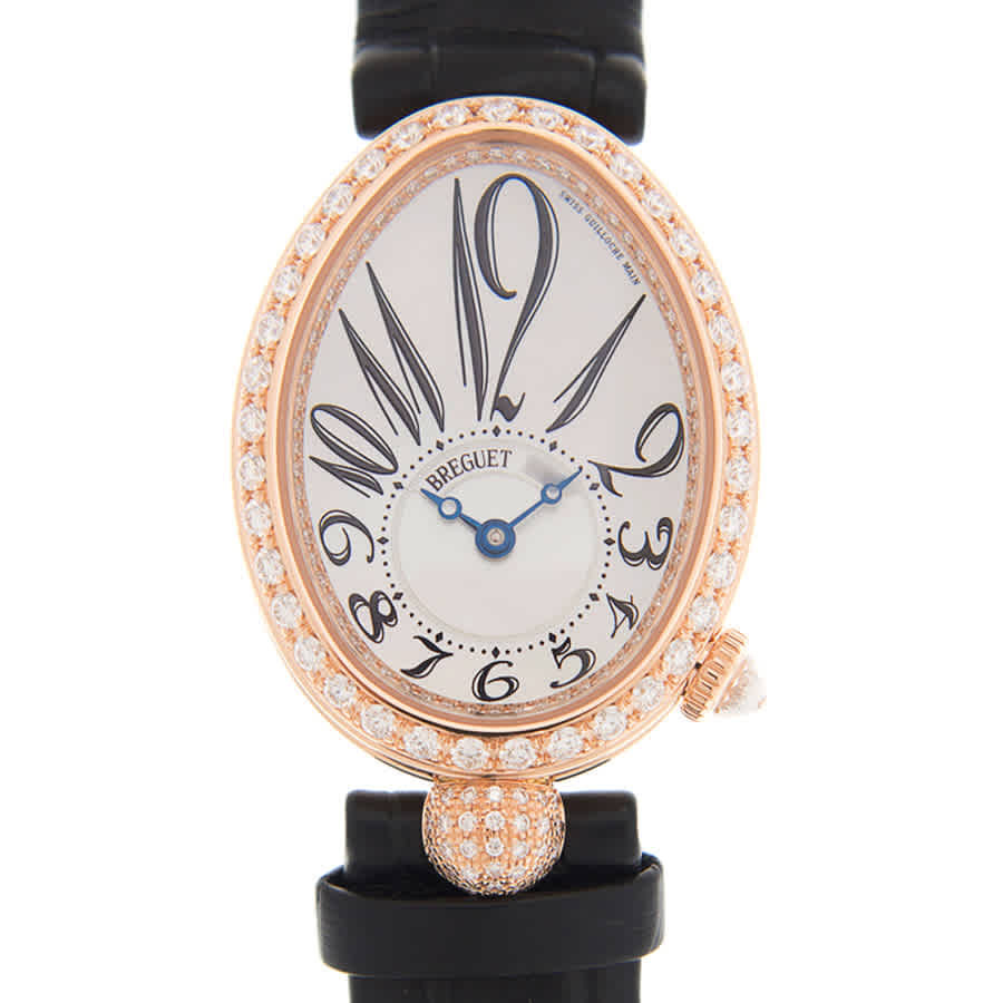 Breguet Reine de Naples Diamond White Dial Ladies Watch 8928BR/5W/944/DD0D