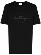 FERRAGAMO - Logo Cotton T-shirt