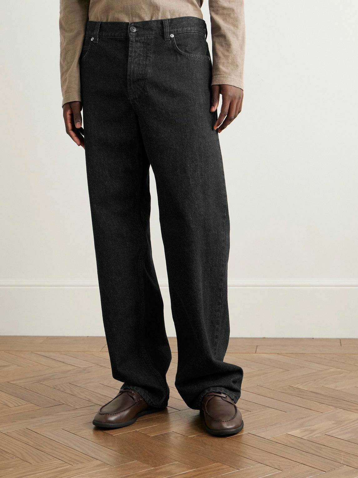 The Row - Rossen Straight-Leg Jeans - Black