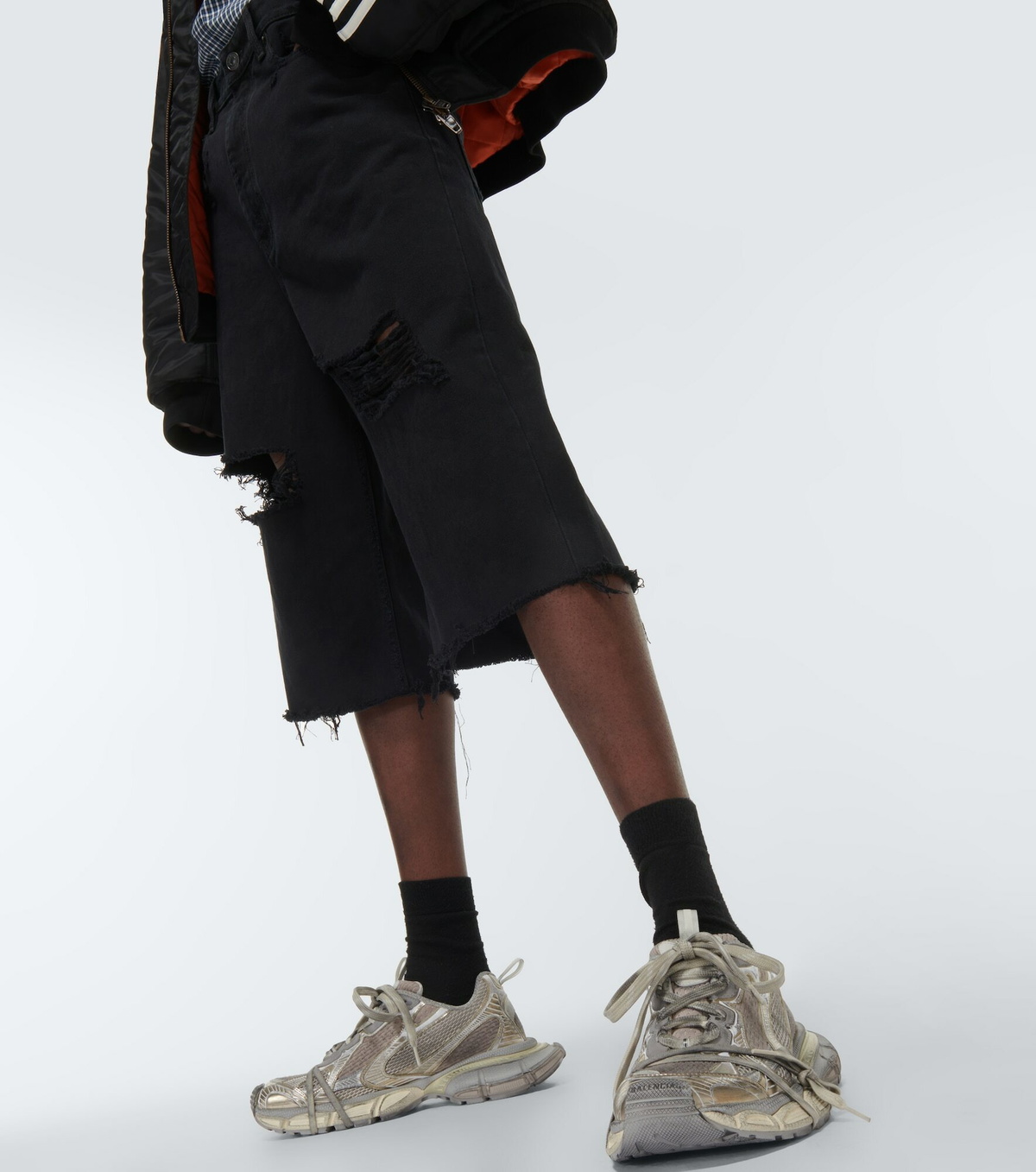 balenciaga shoes with shorts