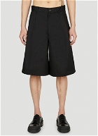 Comme des Garçons SHIRT - Oversized Shorts in Black
