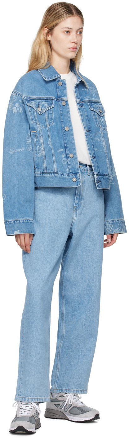 Carhartt Work In Progress Blue Brandon Jeans