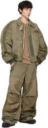 032c Green Clay Utility Trousers