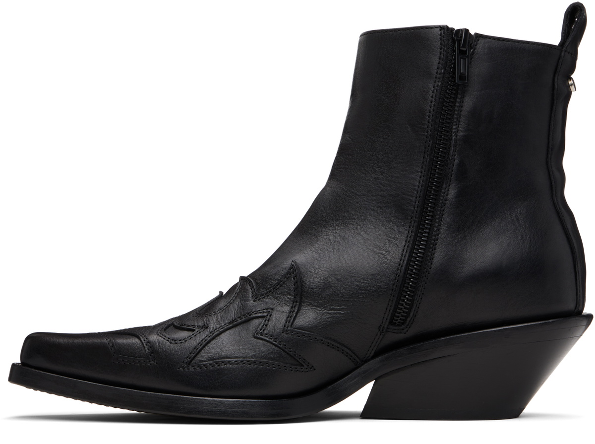 Ann Demeulemeester Black Heimo Ankle Boots