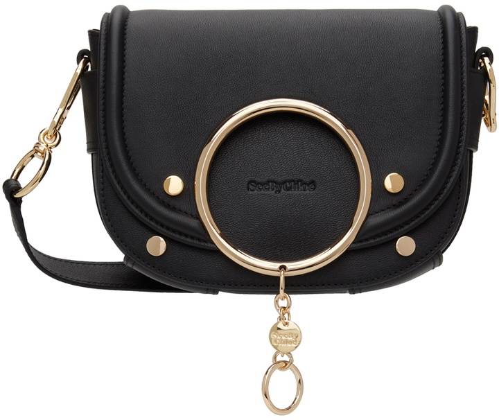 Photo: See by Chloé Black Mara Medium Crossbody Bag