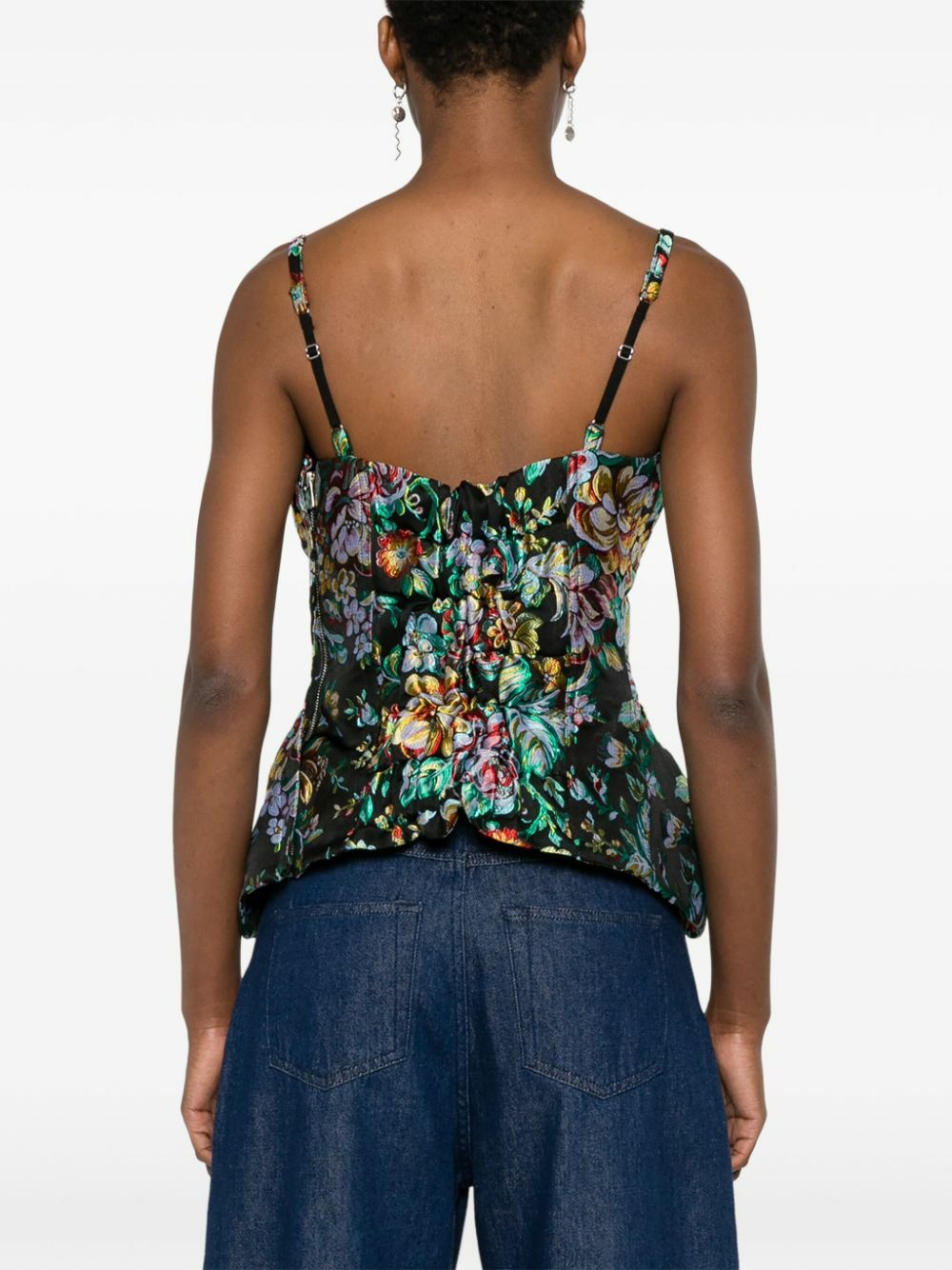 Marques'Almeida Jacquard Sculpted Top
