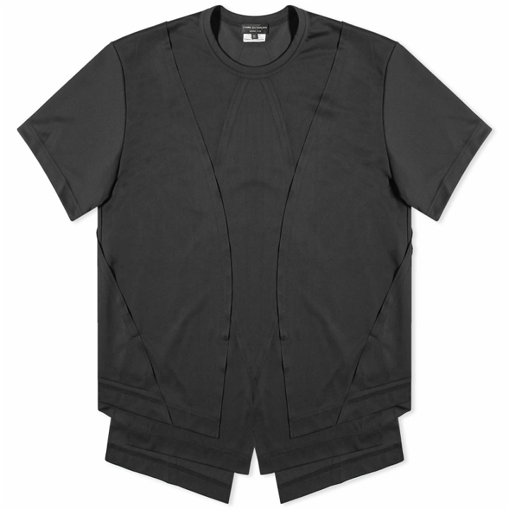 Photo: Comme des Garçons Homme Plus Men's Honeycomb Panel T-Shirt in Black