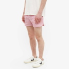 AMI Men's Small A Heart Swim Short in PalePink