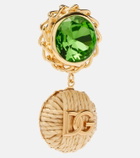Dolce&Gabbana DG crystal-embellished clip-on earrings