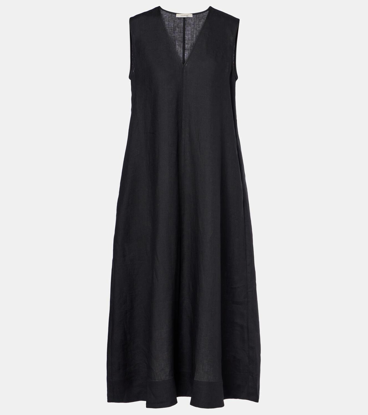 Asceno Nisha linen midi dress