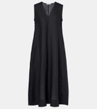 Asceno Nisha linen midi dress