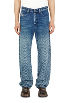 Diesel Regular Jeans Regular Waist 2024 D-Macs, Dark blue, Button fly