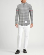 Thom Browne Mens Shirt in Grey