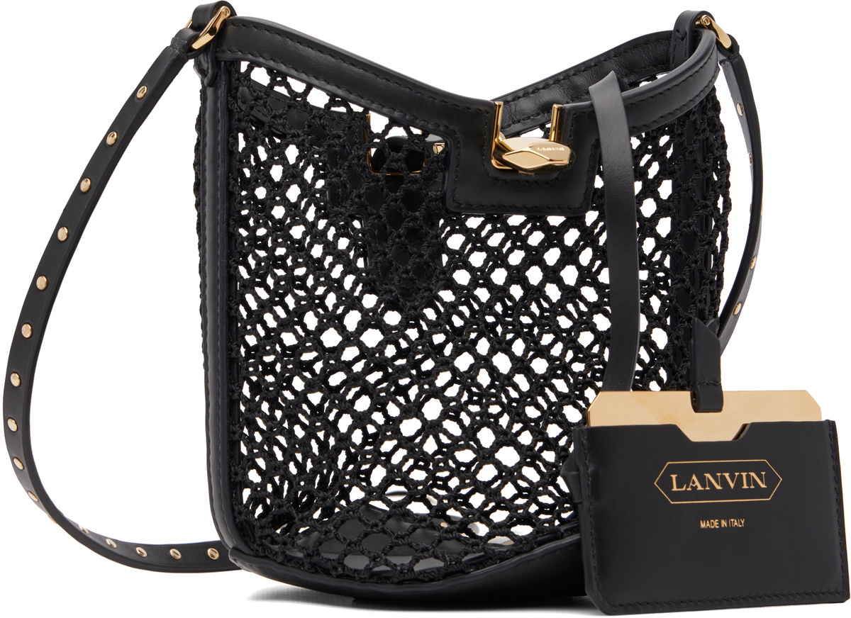 Lanvin Black 'Catch by Lanvin' Nano Bucket Bag