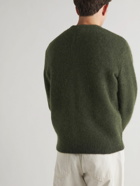 Rag & Bone - Intarsia Alpaca-Blend Sweater - Green