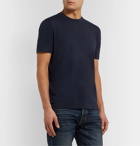 TOM FORD - Slim-Fit Lyocell and Cotton-Blend Jersey T-Shirt - Blue