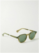 Mr Leight - Rell S D-Frame Tortoiseshell Acetate and Gunmetal-Tone Sunglasses