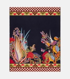 Etro Wool jacquard throw