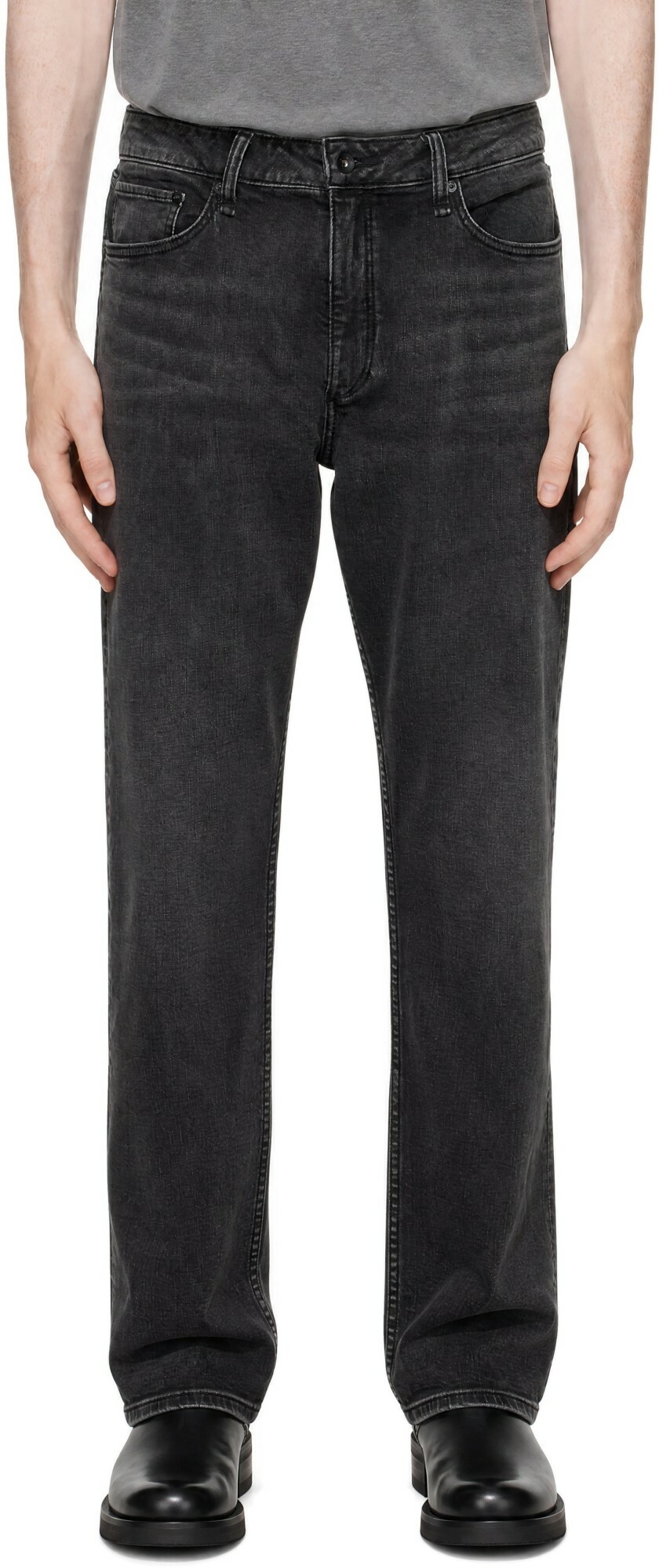 rag & bone Gray Fit 3 Athletic Jeans