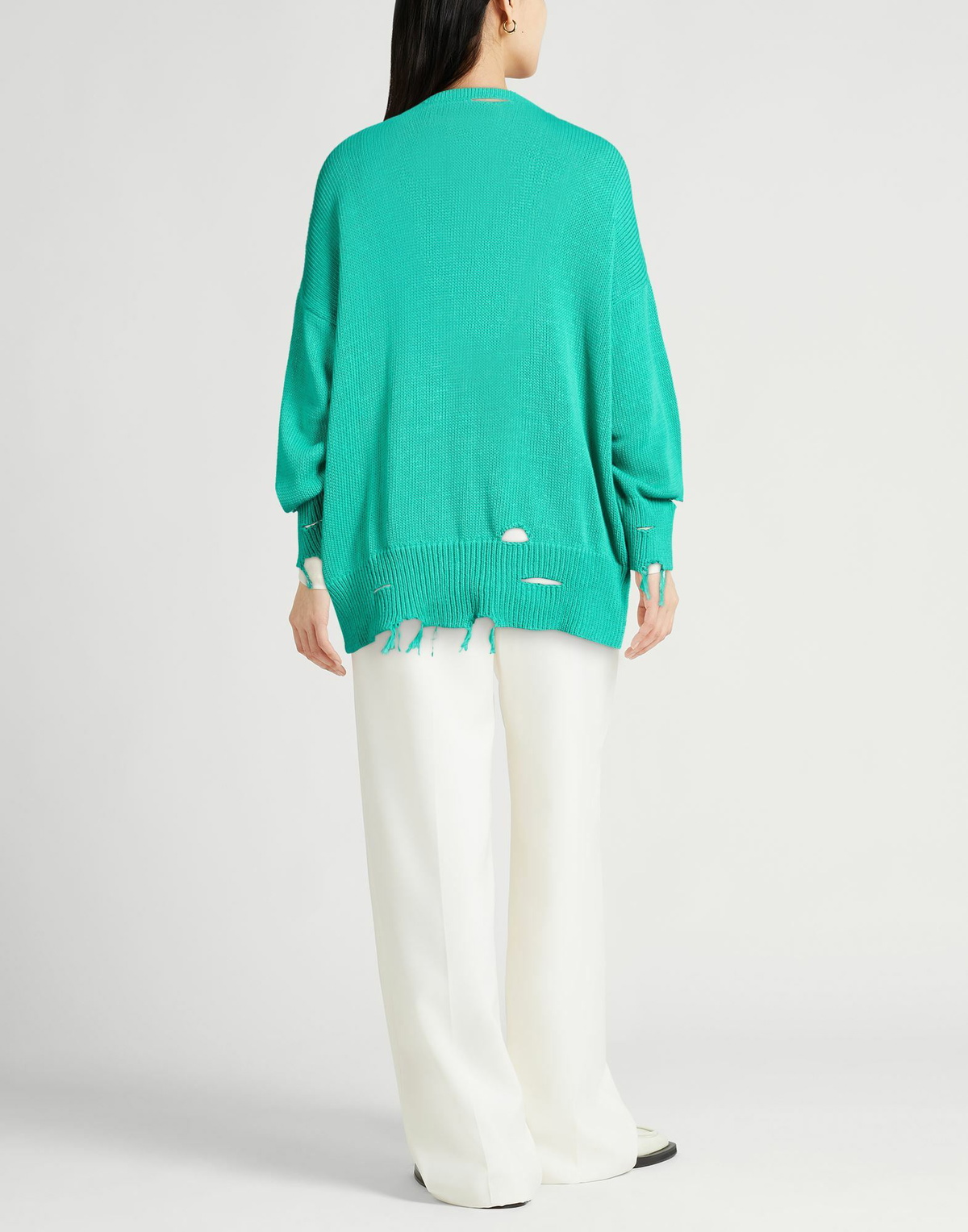 Jucca Womens Cardigan Emerald in Green