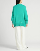 Jucca Womens Cardigan Emerald in Green