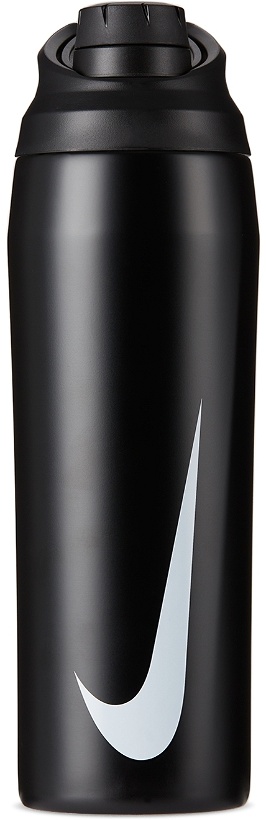 Photo: Nike Black Hypercharge Chug Bottle, 709 mL