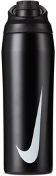 Nike Black Hypercharge Chug Bottle, 709 mL