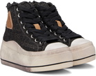 R13 Gray Kurt High Top Sneakers