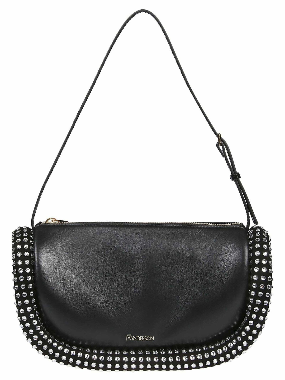JW Anderson - Printed leather-trimmed tote bag JW Anderson