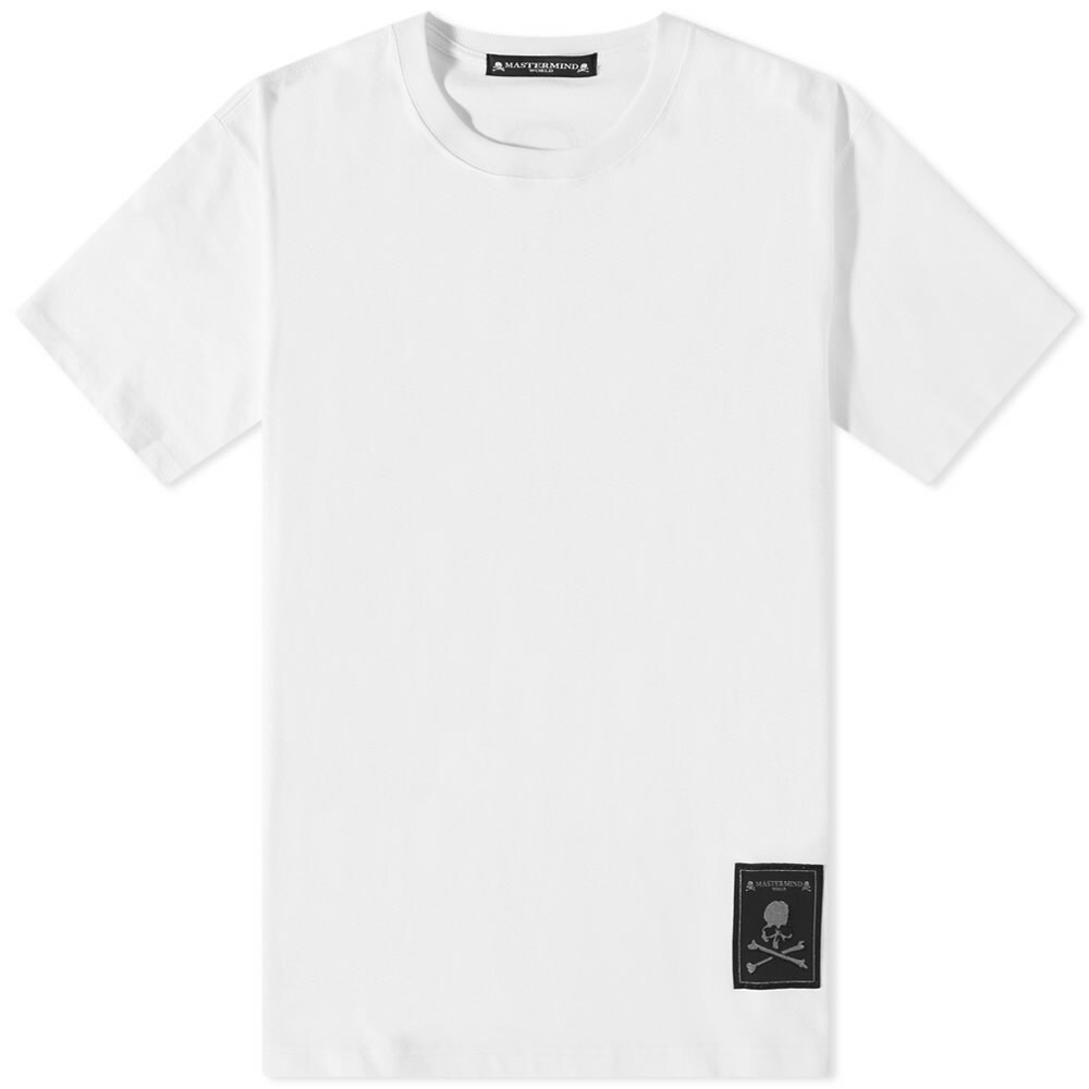 Photo: MASTERMIND WORLD Men's Long Sleeve Emblem Logo T-Shirt in White