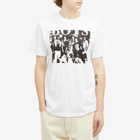 Boys Own Men's Gang Front Print T-Shirt in White