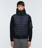 Moncler - Tricot panelled jacket