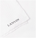 Lanvin - Silk-Twill Pocket Square - Men - White