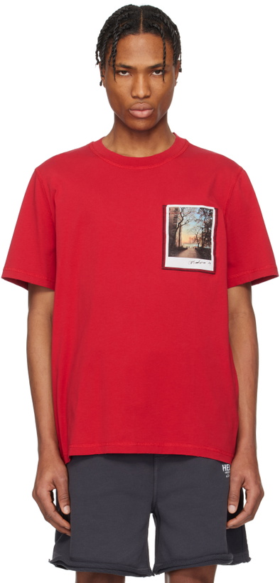 Photo: Helmut Lang Red River Postcard T-shirt