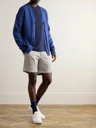 Mr P. - Slim-Fit Straight-Leg Striped Cotton Bermuda Shorts - Neutrals