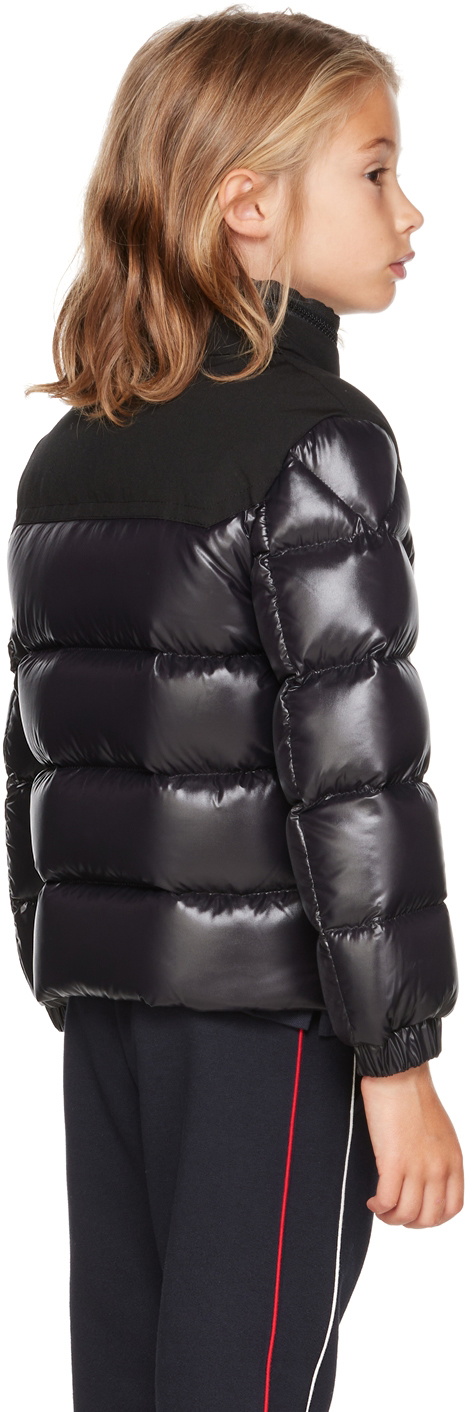 Moncler Enfant Kids Black Adilie Down Jacket Moncler Enfant