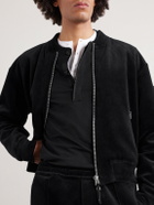TOM FORD - Slim-Fit Cashmere, Wool and Silk-Blend Sweatshirt - Black