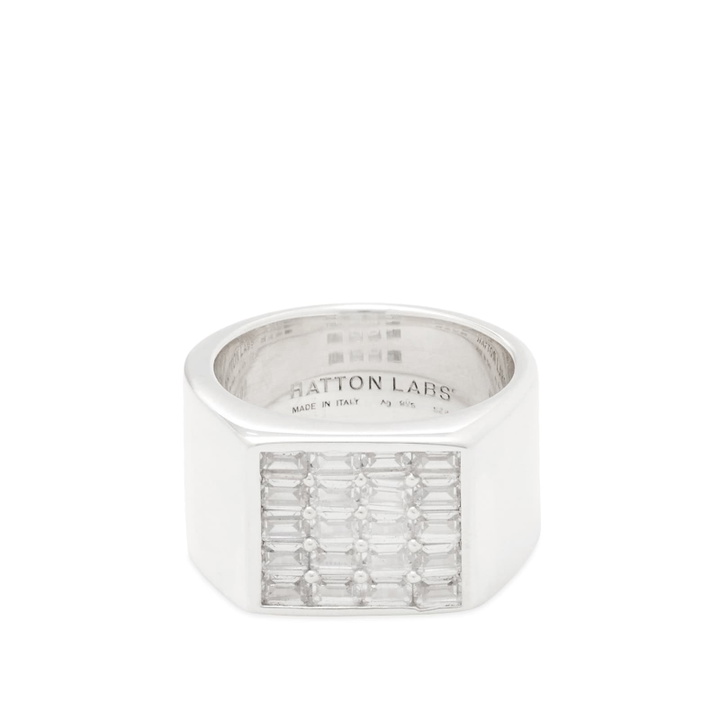 Photo: Hatton Labs Men's Craquelure Ring in Silver