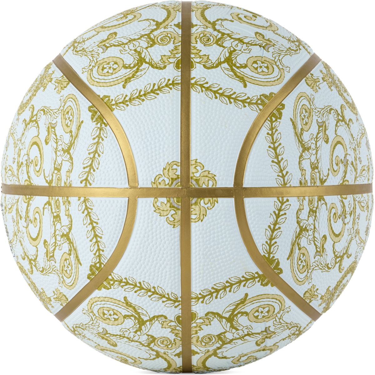 Versace White & Gold Spalding Edition Basketball
